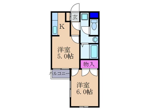 グレース菱屋の物件間取画像